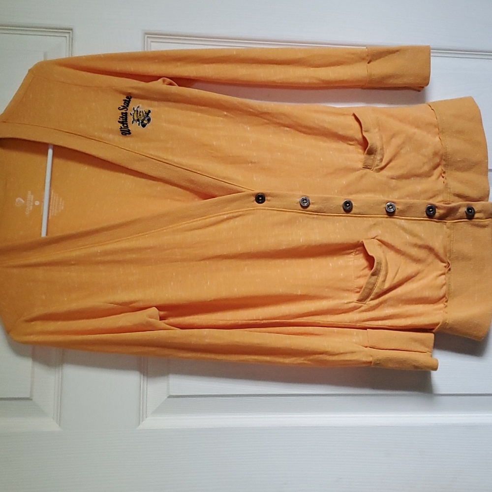 Colosseum V Neck Light Button Front - image 1